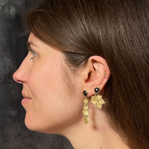 BLACK DIAMOND ARTICULATED Earrings