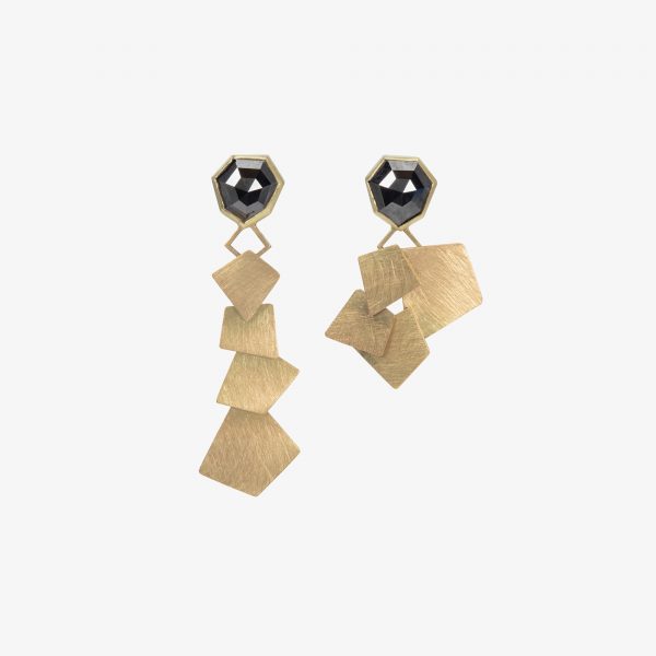 BLACK DIAMOND ARTICULATED Earrings