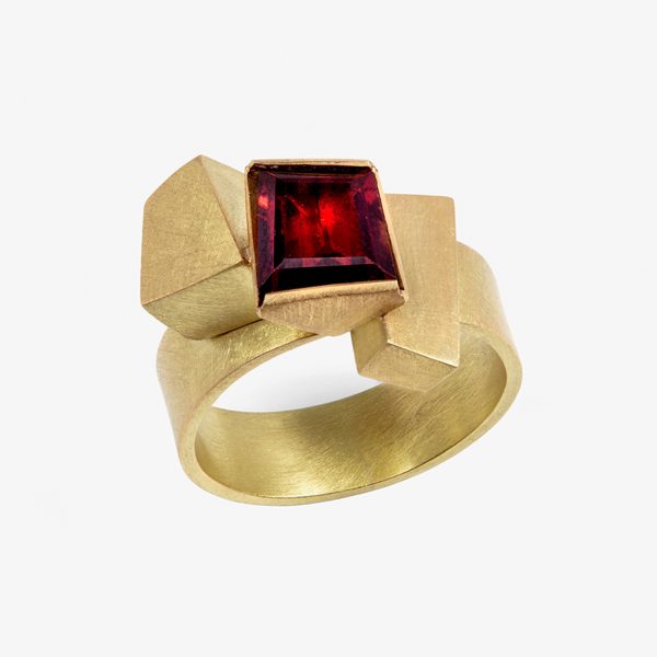 BRUTALIST RED Ring