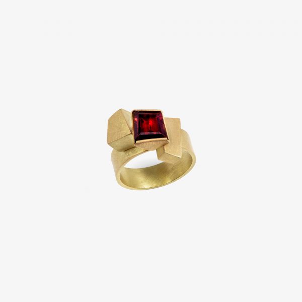 BRUTALIST RED Ring