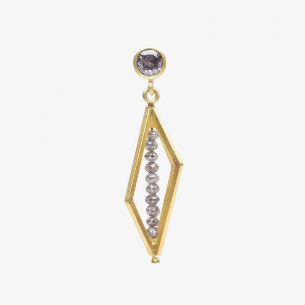 CAGED DIAMOND Earrings
