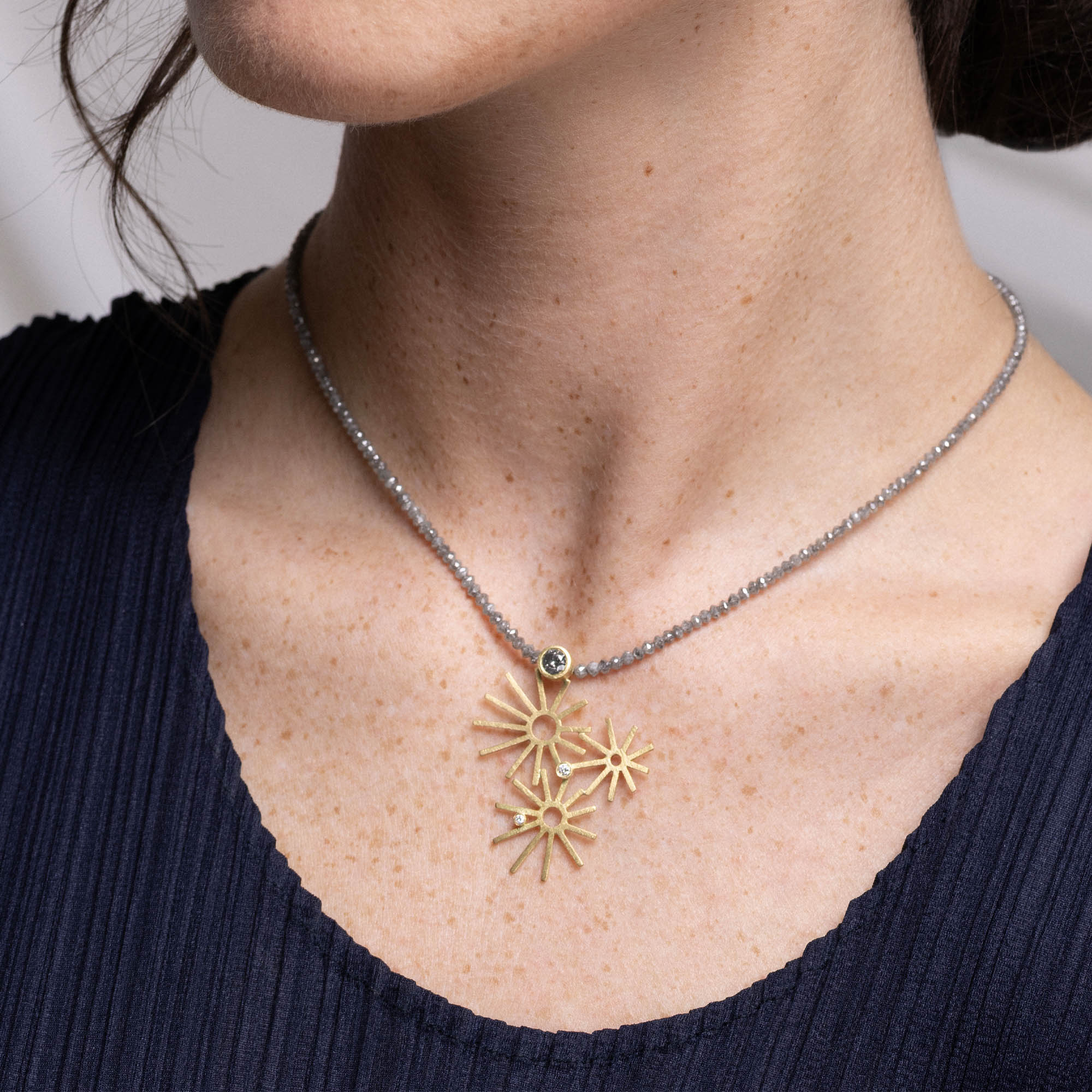 SUN THROUGH CLOUDS Necklace