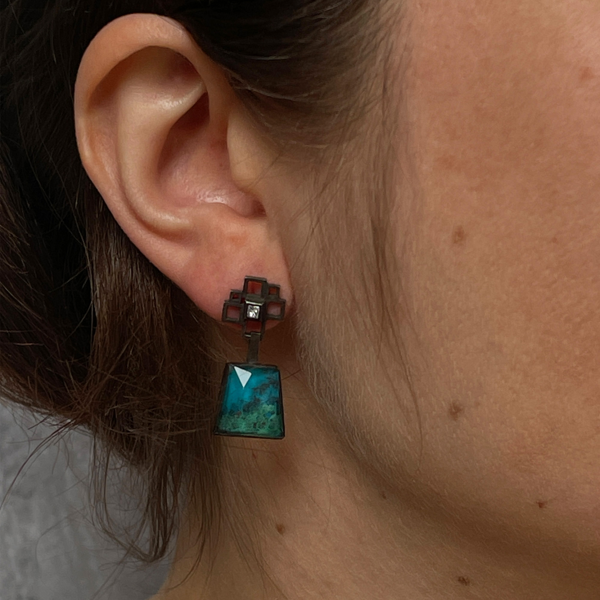SEA PIXEL Earrings